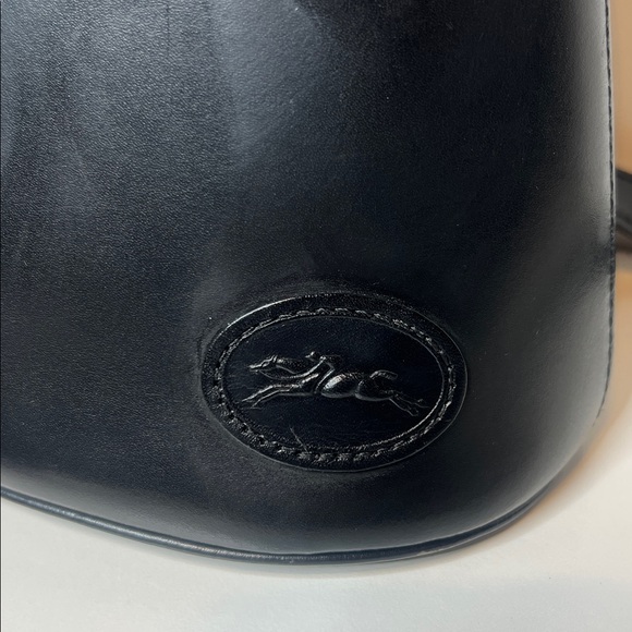 Vintage Longchamp Roseau leather cross body bag - Picture 2 of 8